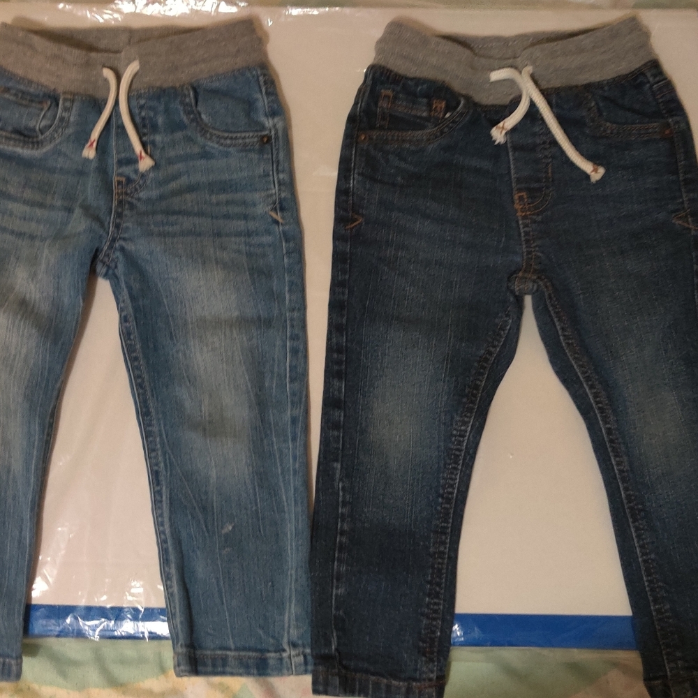 Cat and Jack Pull On Straight Jeans